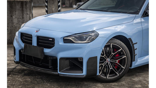 NWCarbon Haus M2 G87 Coupe MP Style Dry Carbon Fiber Front Side Spats-Exterior-Silicon Valley Bimmer