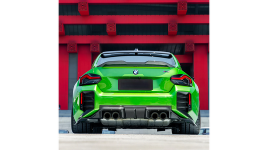 NWCarbon Haus M2 G87 SQ-B Style Dry Carbon Fiber Rear Diffuser-Exterior-Silicon Valley Bimmer