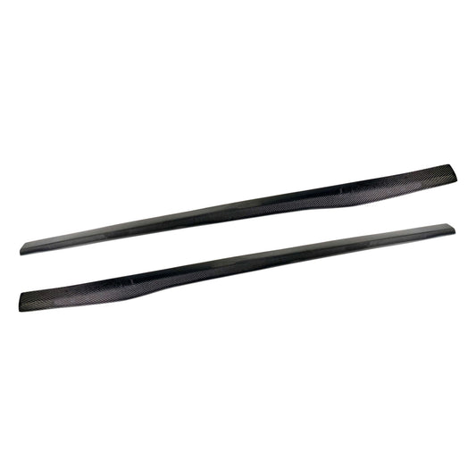 R1 Designed F87 Carbon Fiber Side Skirt Extensions-Exterior-Silicon Valley Bimmer