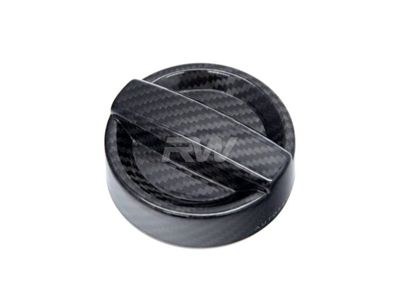 RW Carbon BMW Carbon Fiber Competition Oil Cap Covers-Exterior-Silicon Valley Bimmer