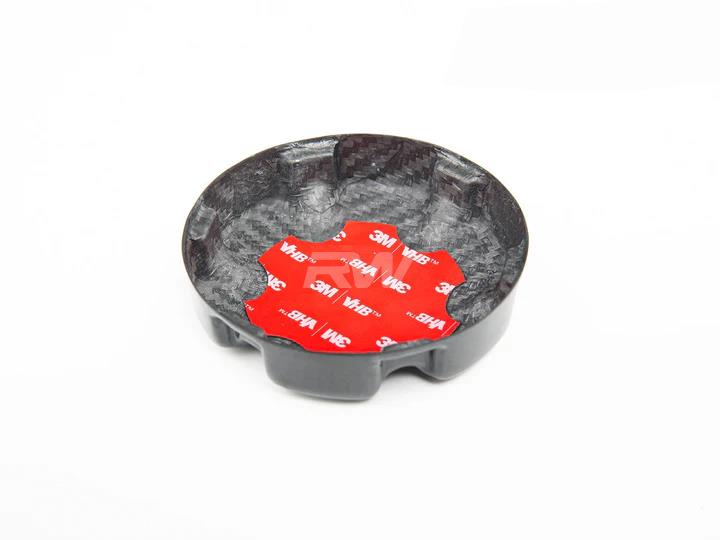 RW Carbon BMW Carbon Fiber Coolant Tank Cap Cover-Exterior-Silicon Valley Bimmer