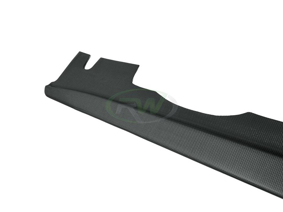 RW Carbon BMW E92 E93 M3 Carbon Fiber Side Skirt Extensions-Exterior-Silicon Valley Bimmer