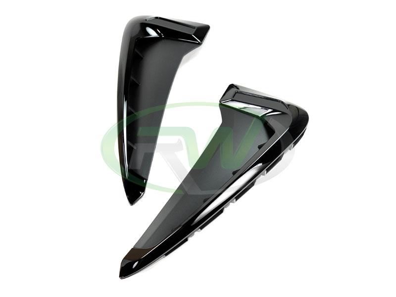RW Carbon BMW F15 X5 F85 X5M Gloss Black Fender Trims-Exterior-Silicon Valley Bimmer