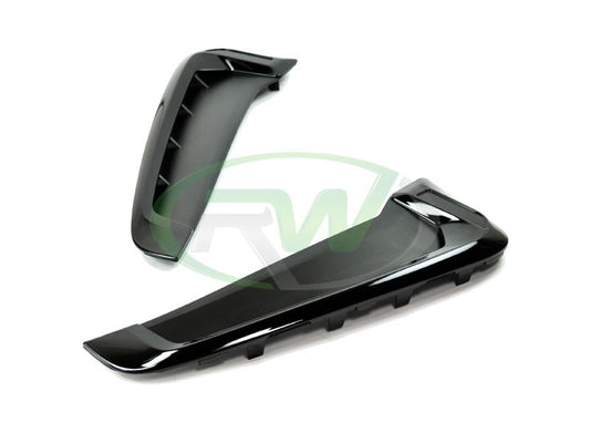 RW Carbon BMW F16 X6 F86 X6M Gloss Black Fender Trims-Exterior-Silicon Valley Bimmer