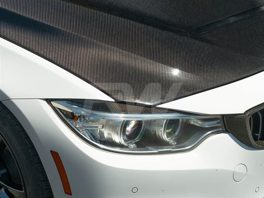 RW Carbon BMW F30 F31 Carbon Fiber Eyelids-Exterior-Silicon Valley Bimmer