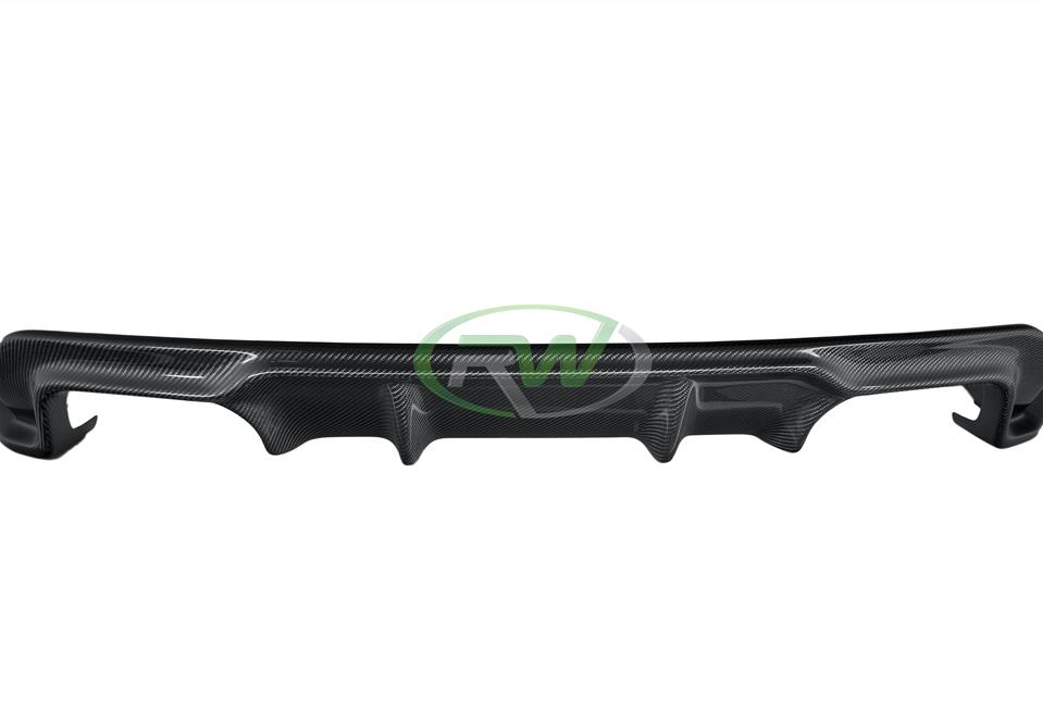 RW Carbon BMW F85 X5M 3D Style Carbon Fiber Diffuser-Exterior-Silicon Valley Bimmer