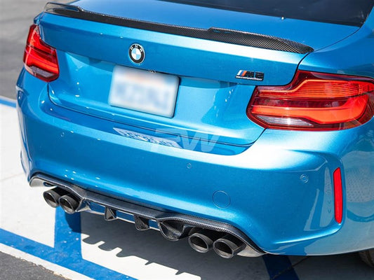 RW Carbon BMW F87 M2 DTM Carbon Fiber Rear Diffuser-Exterior-Silicon Valley Bimmer