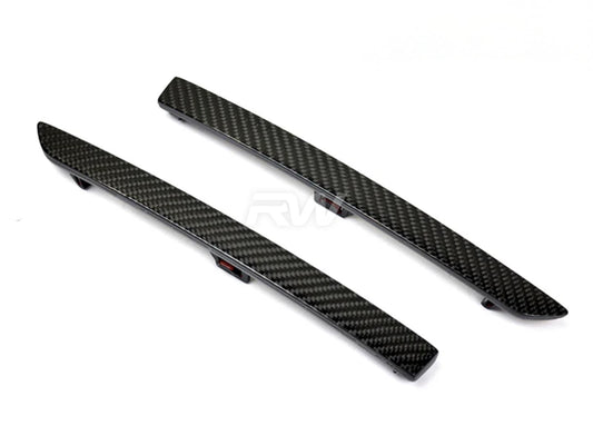 RW Carbon BMW F8X M3 M4 Carbon Fiber Rear Bumper Reflectors-Exterior-Silicon Valley Bimmer