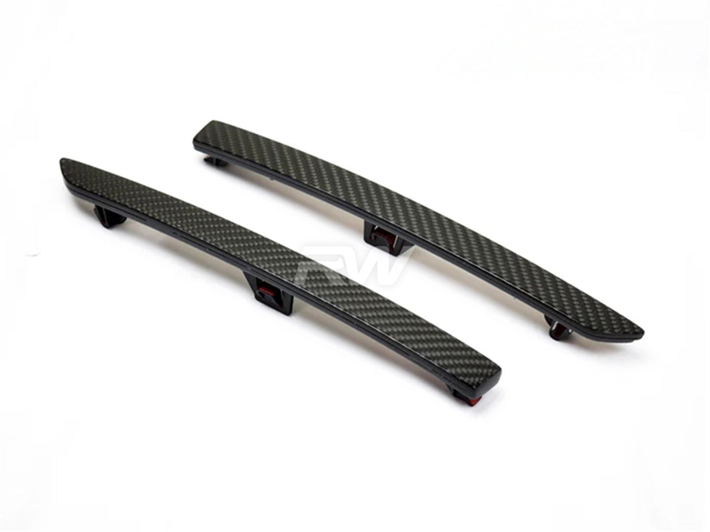RW Carbon BMW F8X M3 M4 Carbon Fiber Rear Bumper Reflectors-Exterior-Silicon Valley Bimmer