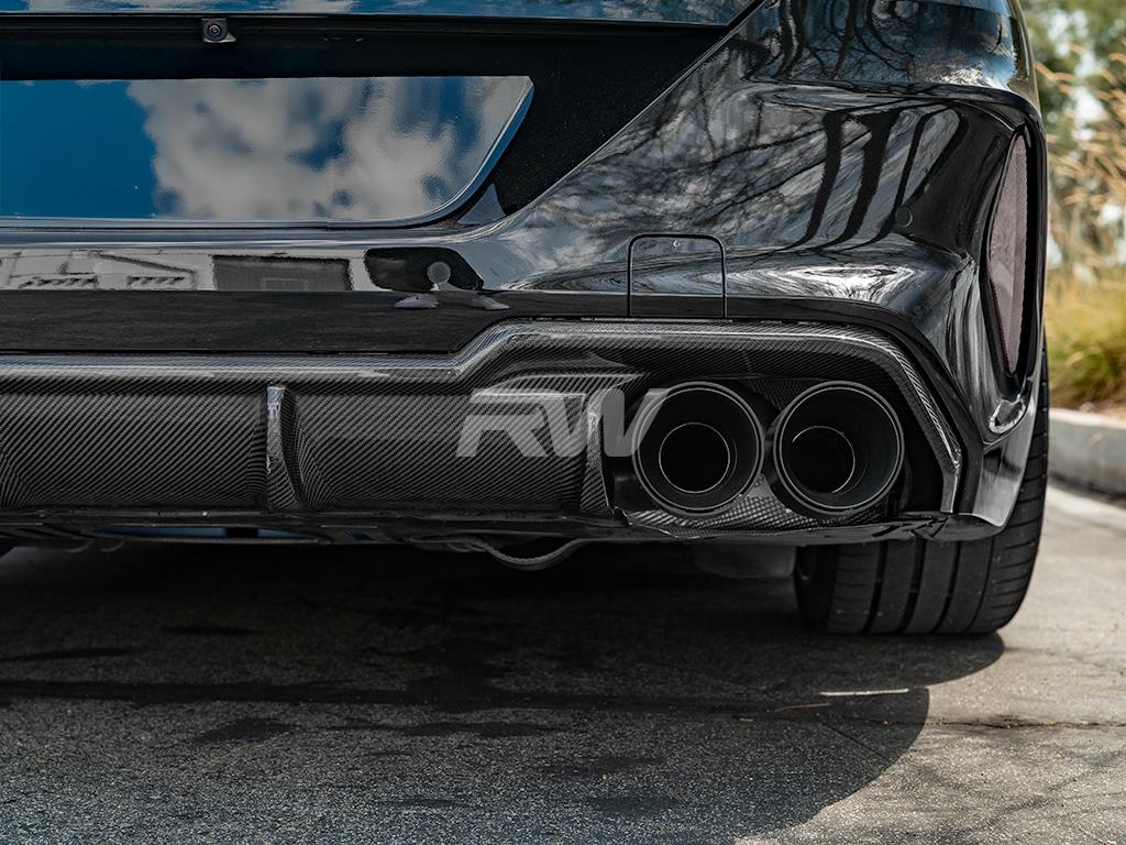 RW Carbon BMW F91 F92 F93 M8 Carbon Fiber DTM Diffuser-Exterior-Silicon Valley Bimmer