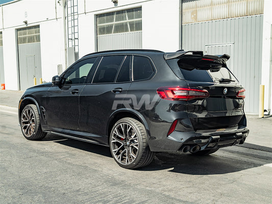 RW Carbon BMW F95 X5M DTM Carbon Fiber Roof Spoiler-Exterior-Silicon Valley Bimmer