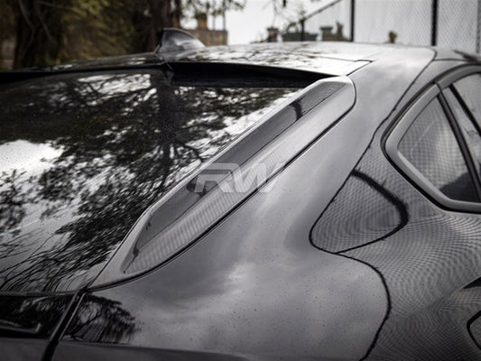 RW Carbon BMW F96 X6M G06 X6 Carbon Fiber Rear Fin Set-Exterior-Silicon Valley Bimmer