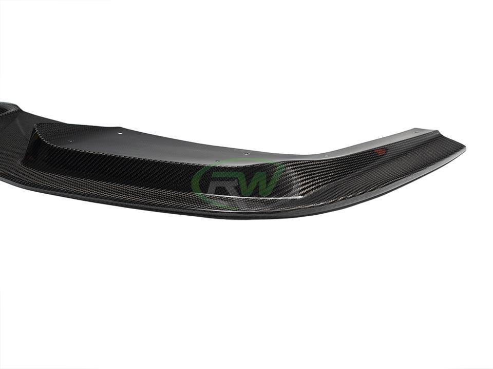 RW Carbon BMW F96 X6M RWS Carbon Fiber Front Lip-Exterior-Silicon Valley Bimmer