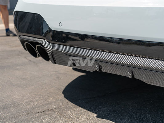 RW Carbon BMW F97 X3M Carbon Fiber Diffuser-Exterior-Silicon Valley Bimmer
