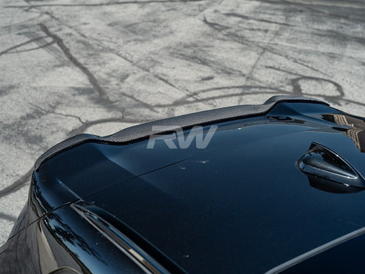 RW Carbon BMW F97 X3M Carbon Fiber Roof Spoiler-Exterior-Silicon Valley Bimmer
