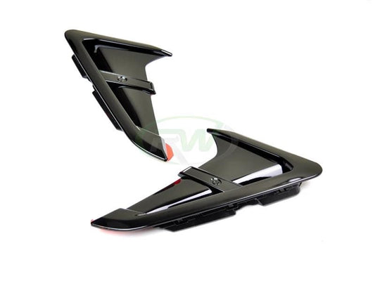 RW Carbon BMW G01 G02 F97 F98 Gloss Black Fender Trims-Exterior-Silicon Valley Bimmer