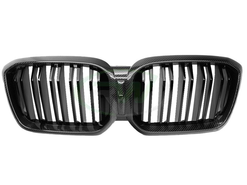 RW Carbon BMW G01 G02 F97 F98 LCI Dual Slat Carbon Fiber Grille-Exterior-Silicon Valley Bimmer