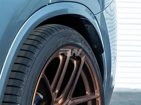 RW Carbon BMW G01 X3 F97 X3M Carbon Fiber Splash Guards-Exterior-Silicon Valley Bimmer