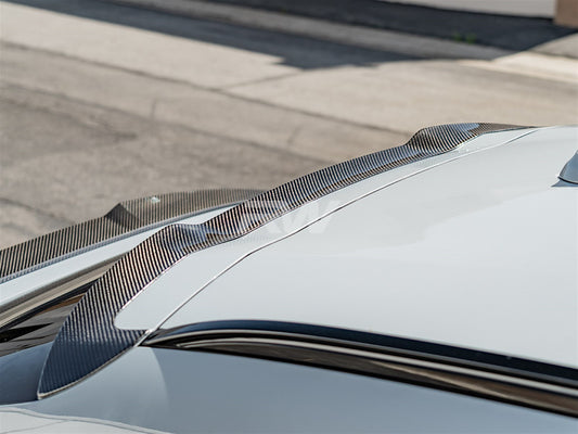 RW Carbon BMW G02 X4 F98 X4M Carbon Fiber Roof Spoiler-Exterior-Silicon Valley Bimmer
