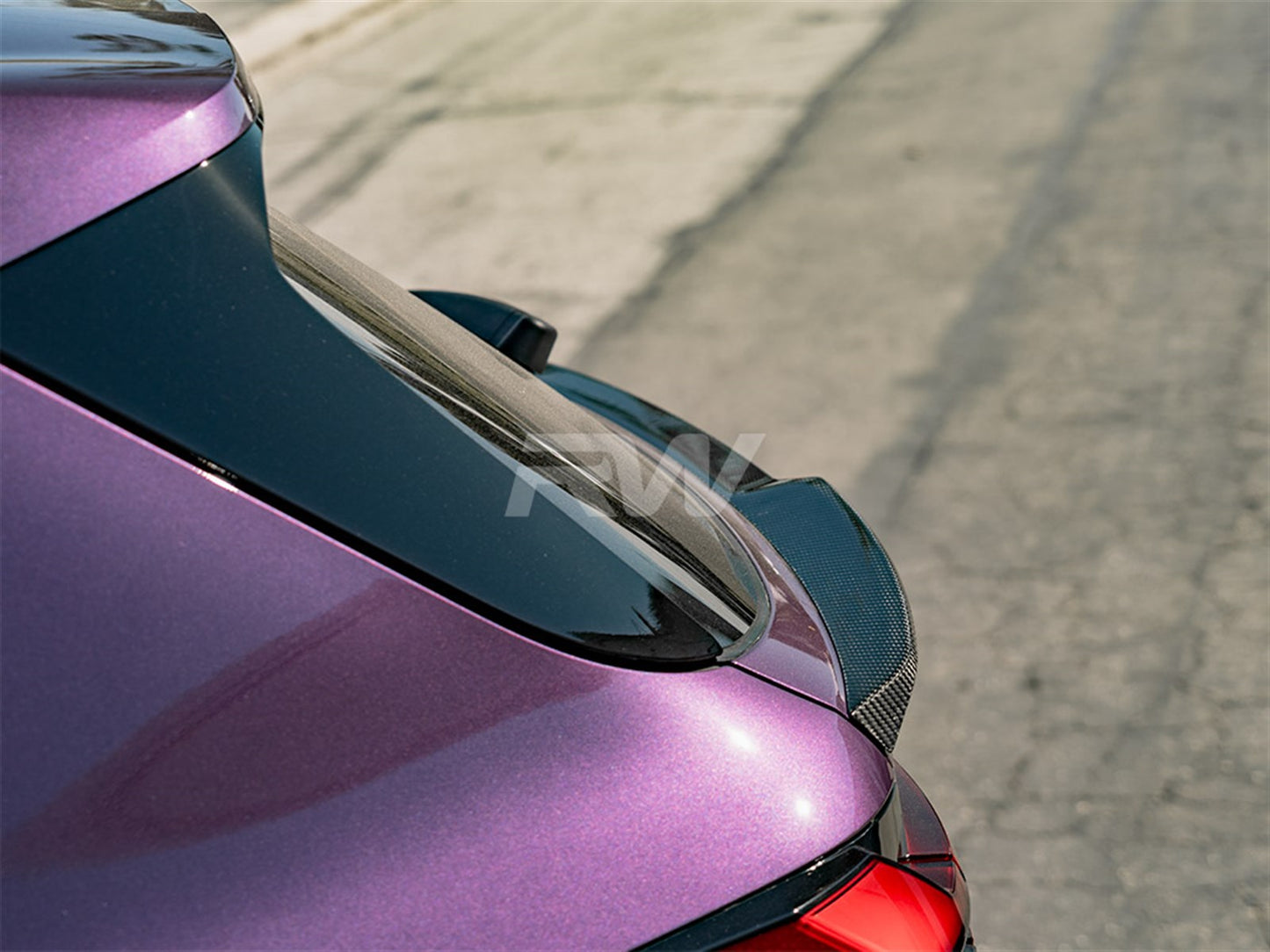 RW Carbon BMW G05 X5 F95 X5M DTM CF Mid Spoiler-Exterior-Silicon Valley Bimmer