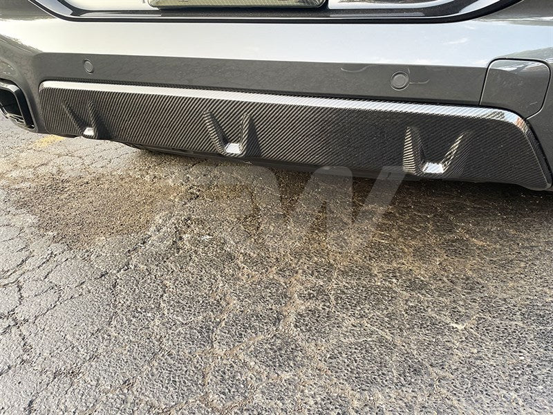 RW Carbon BMW G06 X6 Carbon Fiber Diffuser-Exterior-Silicon Valley Bimmer