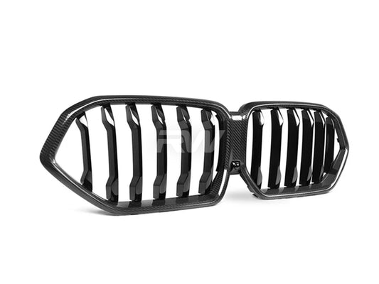 RW Carbon BMW G06 X6 LCI Carbon Fiber Grille-Exterior-Silicon Valley Bimmer