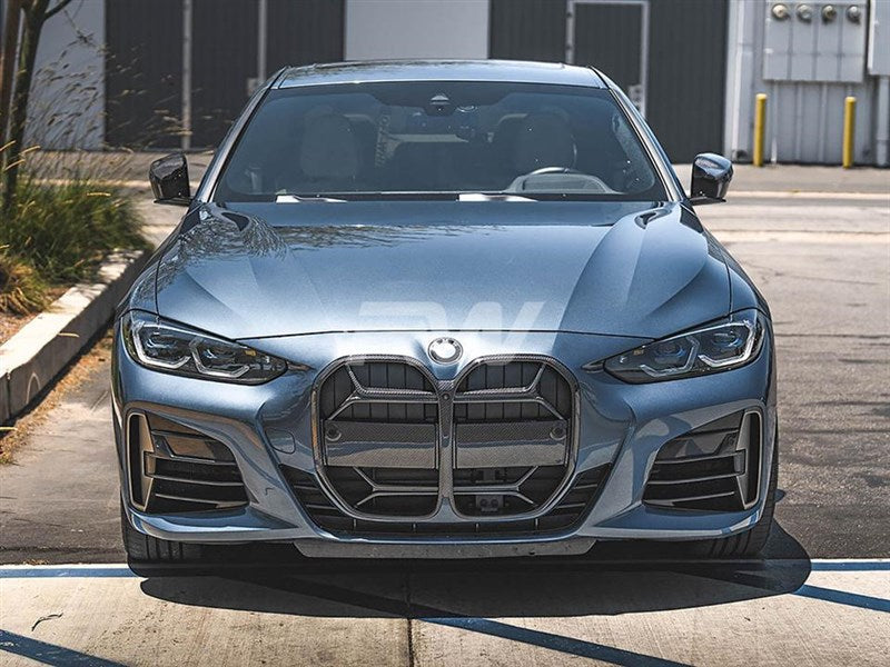 RW Carbon BMW G22 G23 4-Series CSL Style Carbon Fiber Grille-Exterior-Silicon Valley Bimmer
