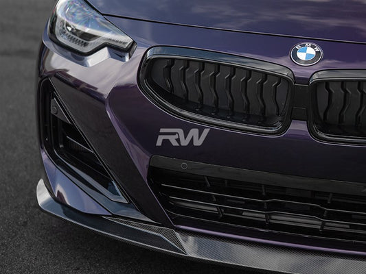 RW Carbon BMW G42 2-Series Suvneer Carbon Fiber Front Lip-Exterior-Silicon Valley Bimmer