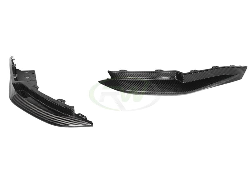 BMW G82/G83 M4 OEM Style Carbon Fiber Diffuser Sides
