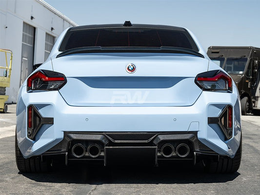 RW Carbon BMW G87 M2 Carbon Fiber GTX Diffuser+Undertray-Exterior-Silicon Valley Bimmer