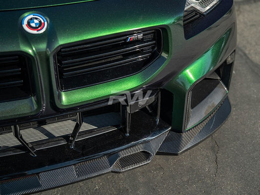 RW Carbon BMW G87 M2 Carbon Fiber GTX Front Lip Spoiler-Exterior-Silicon Valley Bimmer