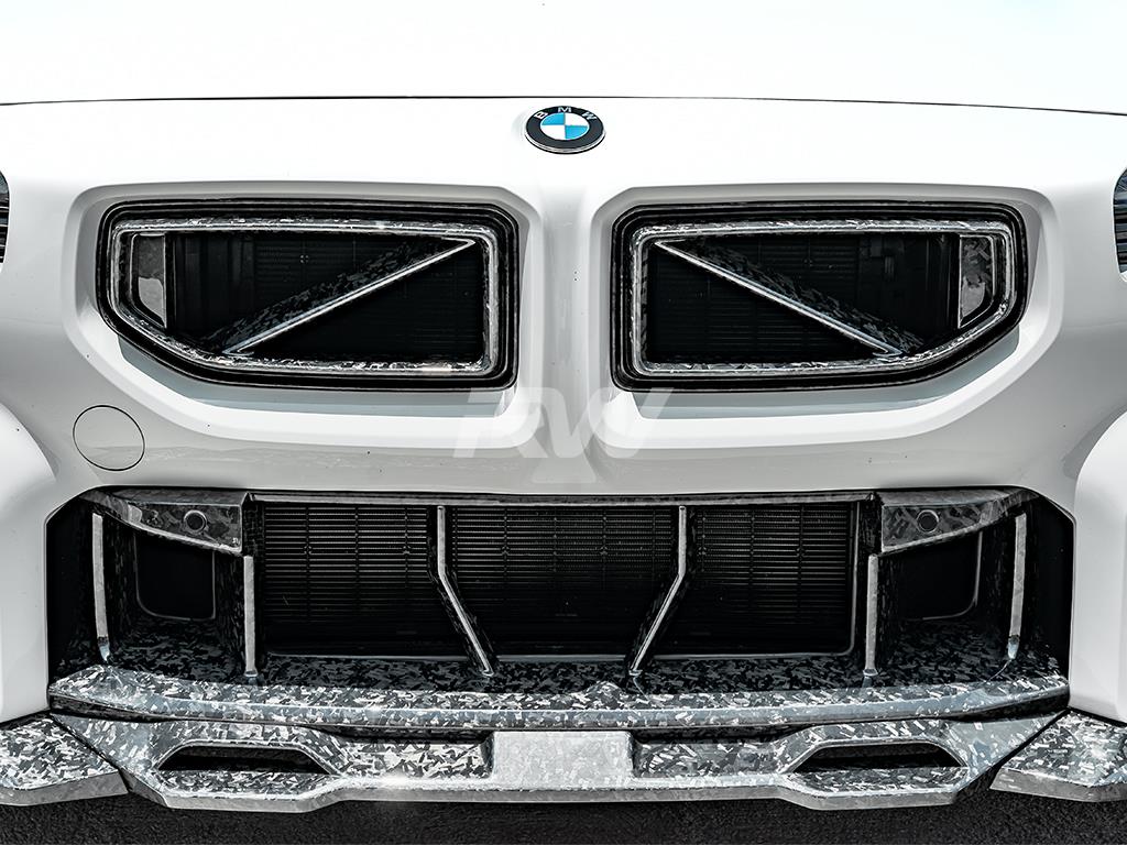RW Carbon BMW G87 M2 Forged Carbon GTX Front Lip-Exterior-Silicon Valley Bimmer