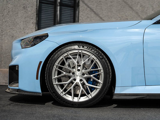 RW Carbon BMW G87 M2 GTX Carbon Fiber Side Skirt Extensions-Exterior-Silicon Valley Bimmer