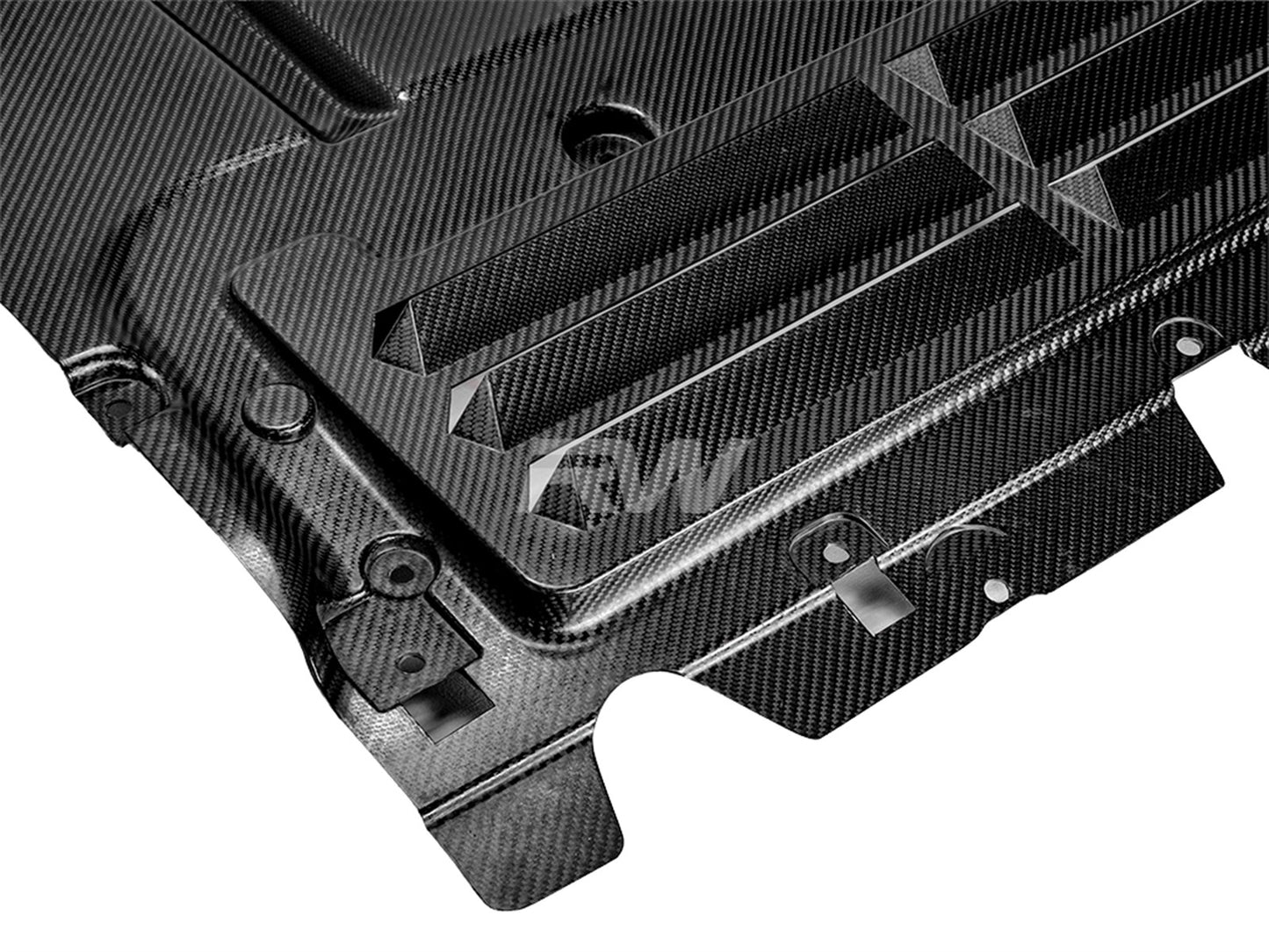 RW Carbon BMW G90/G99 M5 Carbon Fiber Oil Cooler Guard-Exterior-Silicon Valley Bimmer