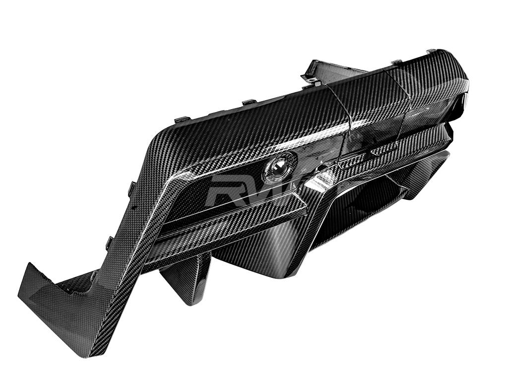 RW Carbon BMW G90/G99 M5 SQ Style Carbon Fiber Diffuser-Exterior-Silicon Valley Bimmer