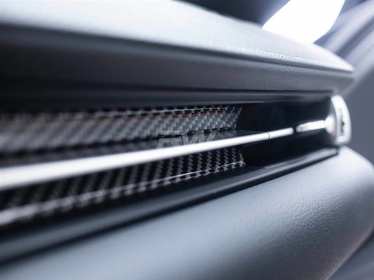RW Carbon Toyota Supra A90 Carbon Fiber Interior Vent Trim-Interior-Silicon Valley Bimmer