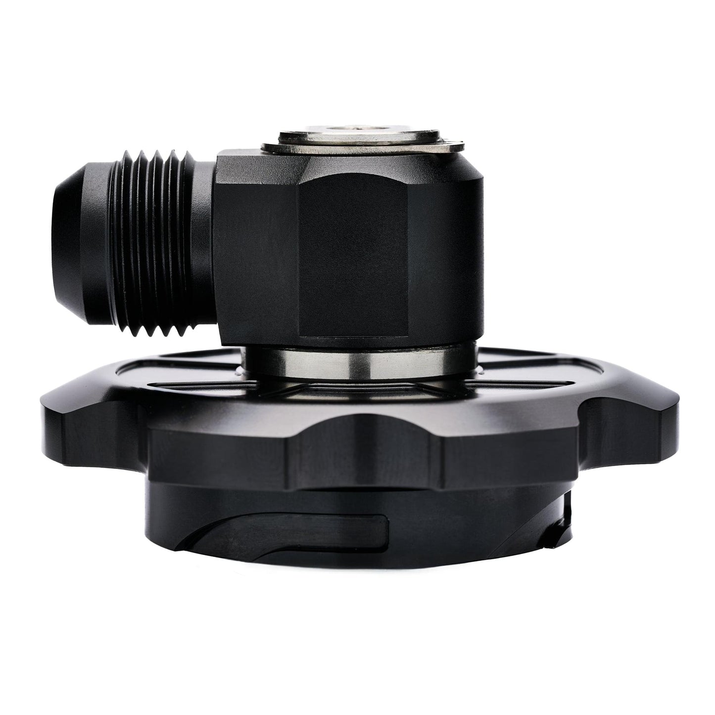 S58 Billet Multi Baffled Oil Cap with AN Swivel Option-Performance-Silicon Valley Bimmer