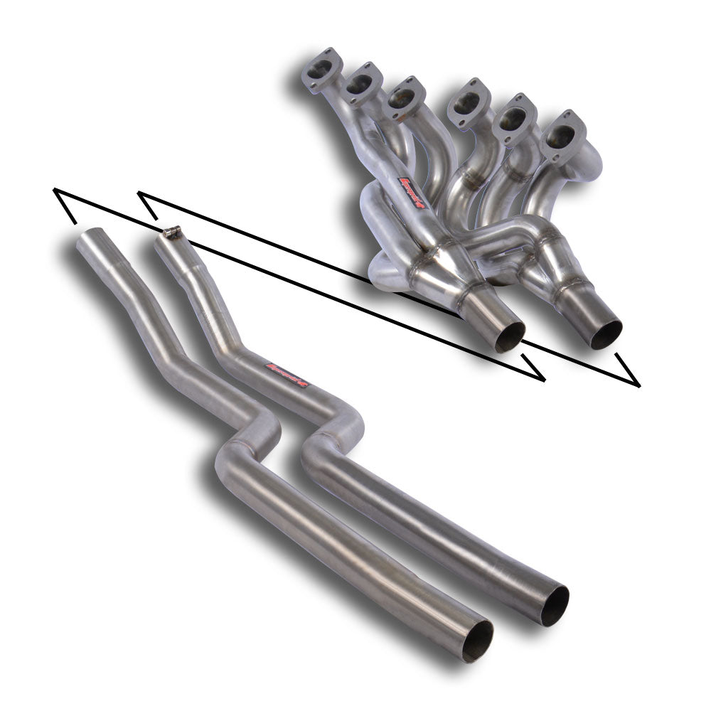 Supersprint BMW 5 Series E12 Manifold + Connecting Pipes 100% Stainless Steel(LHD)-Exhaust-Silicon Valley Bimmer