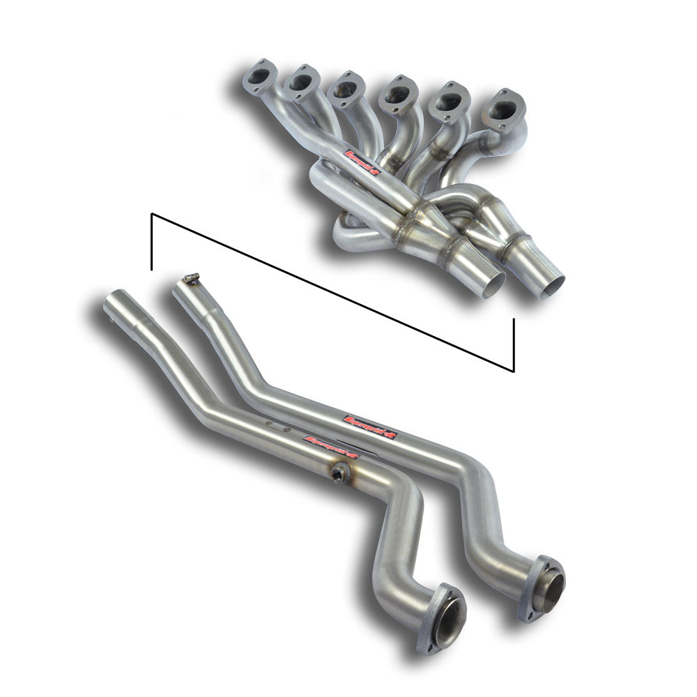Supersprint BMW 5 Series E12 Manifold + Connecting Pipes 100% Stainless Steel(Left Hand Drive)-Exhaust-Silicon Valley Bimmer