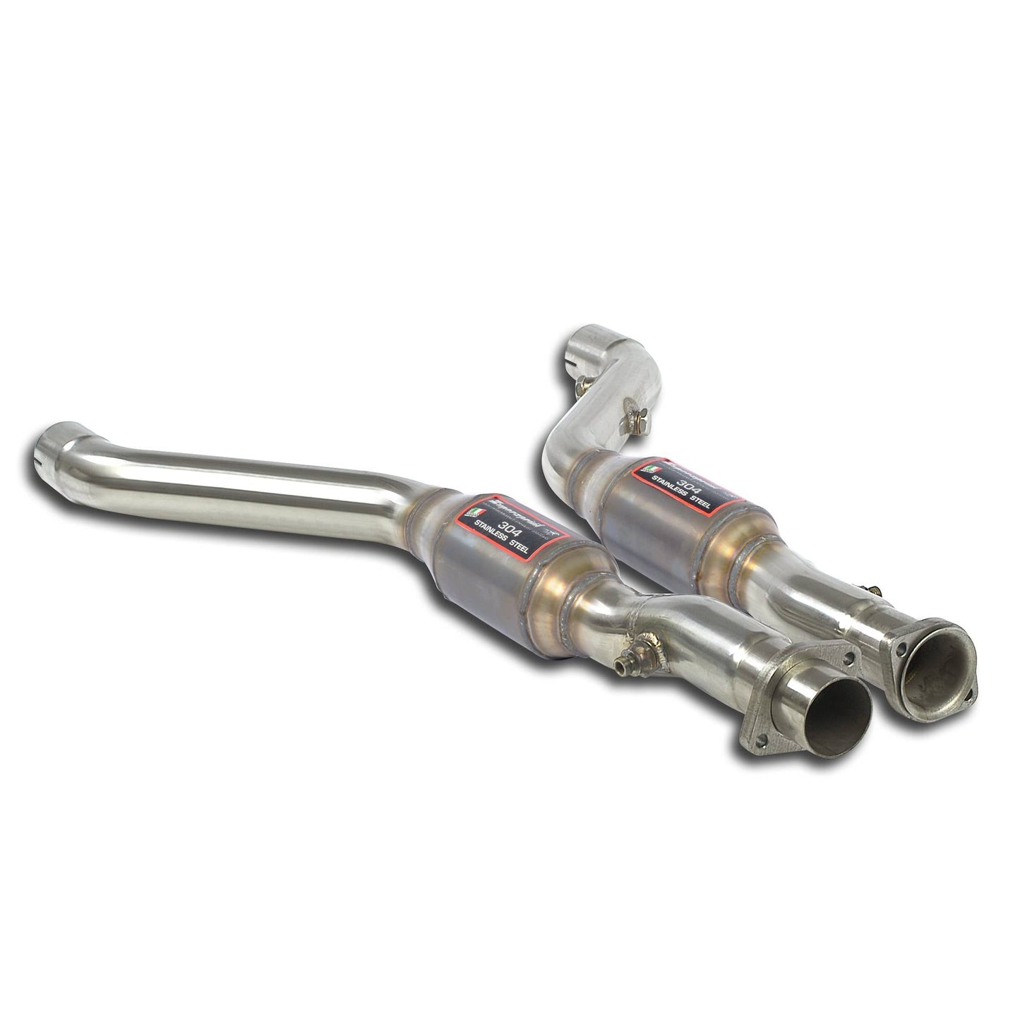 Supersprint BMW 5 Series E34 Front Metallic Catalytic Converter Right - Left 100 Cpsi-Exhaust-Silicon Valley Bimmer