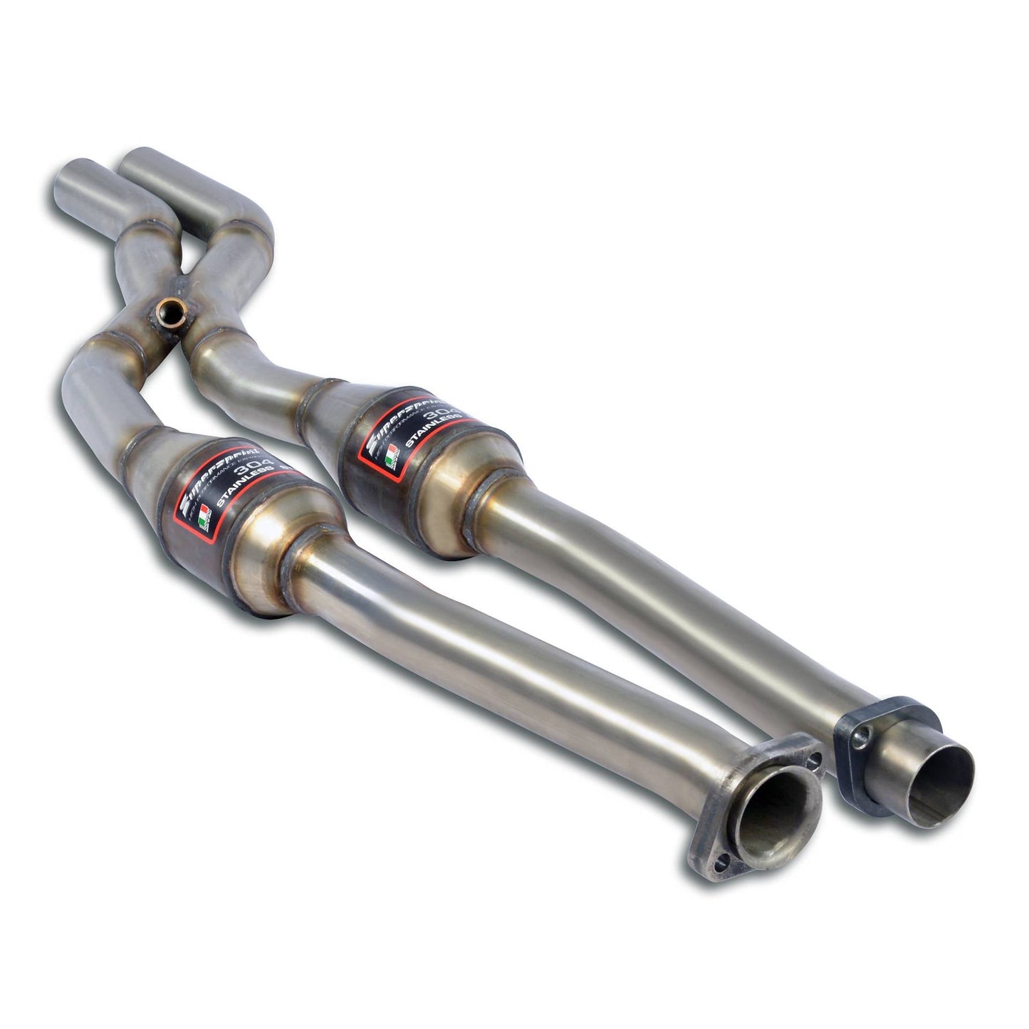 Supersprint BMW 6 Series E24 (E28 chassis) Front Metallic Catalytic Converter Right - Left + "X-Pipe"-Exhaust-Silicon Valley Bimmer