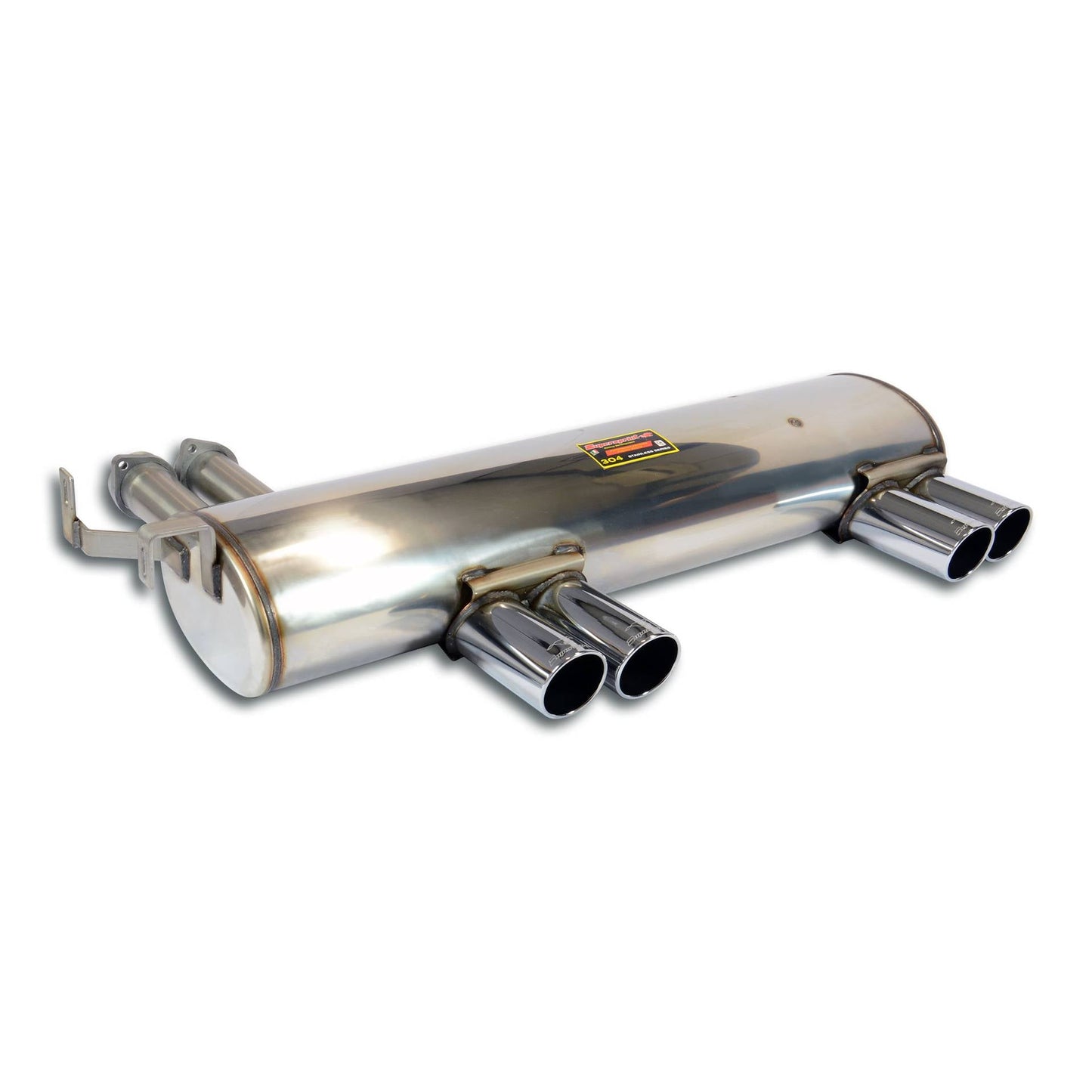 Supersprint BMW E46 M3 Stainless Rear Exhaust - Street-Exhaust-Silicon Valley Bimmer
