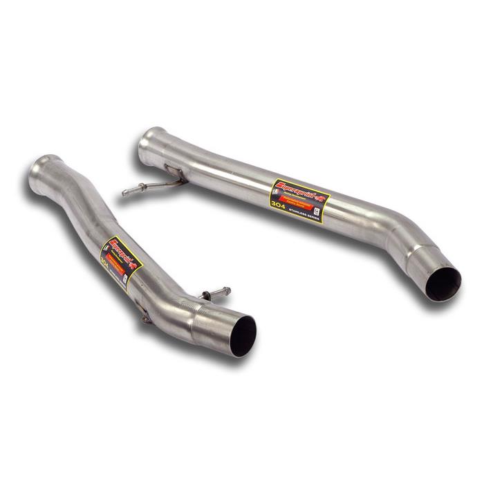 Supersprint BMW E70 X5 Connecting Pipe Right - Left For Oem Kat-Exhaust-Silicon Valley Bimmer
