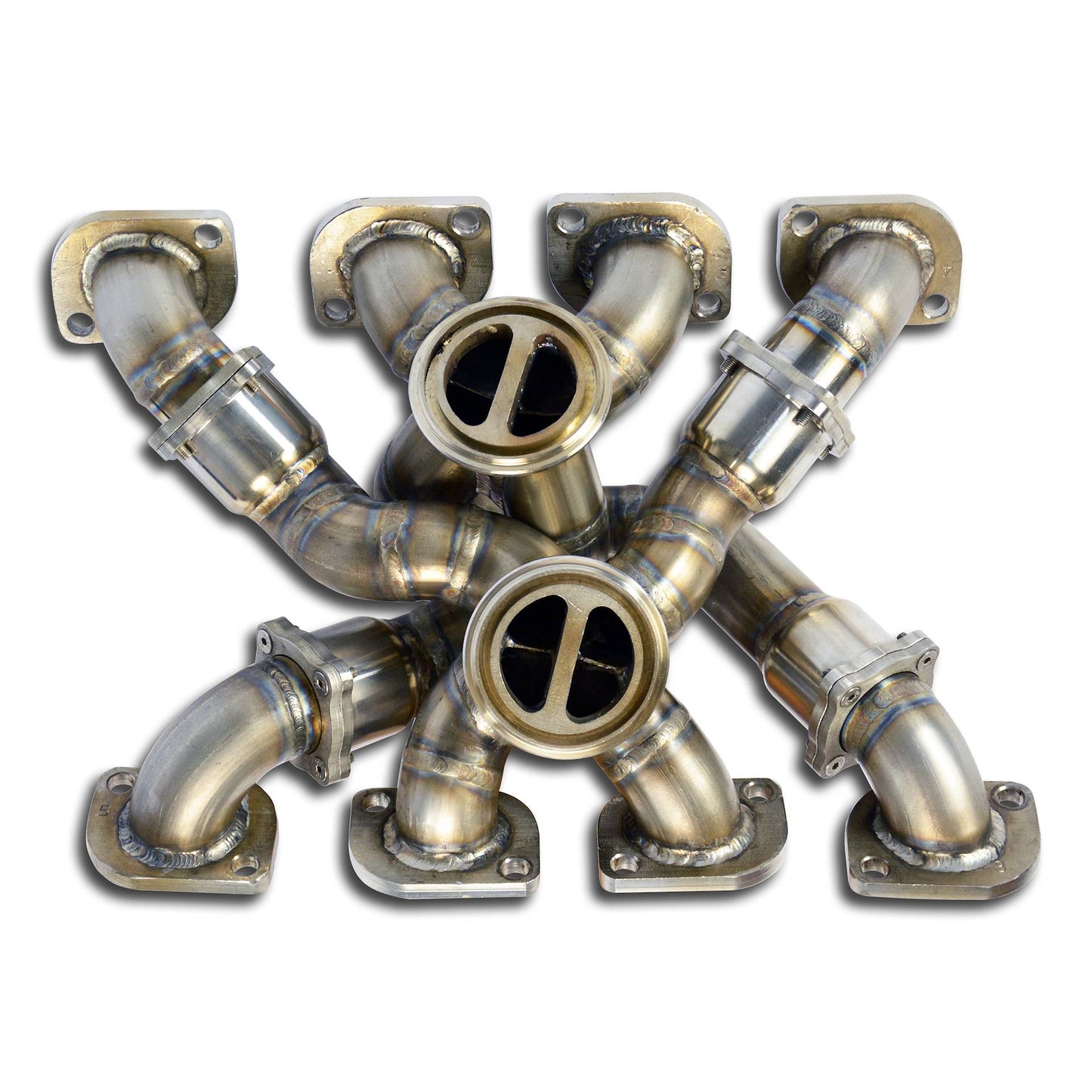 Supersprint BMW E70 X5 M Manifold Right + Left Steel 310Sfor Oem Turbo Charger-Exhaust-Silicon Valley Bimmer