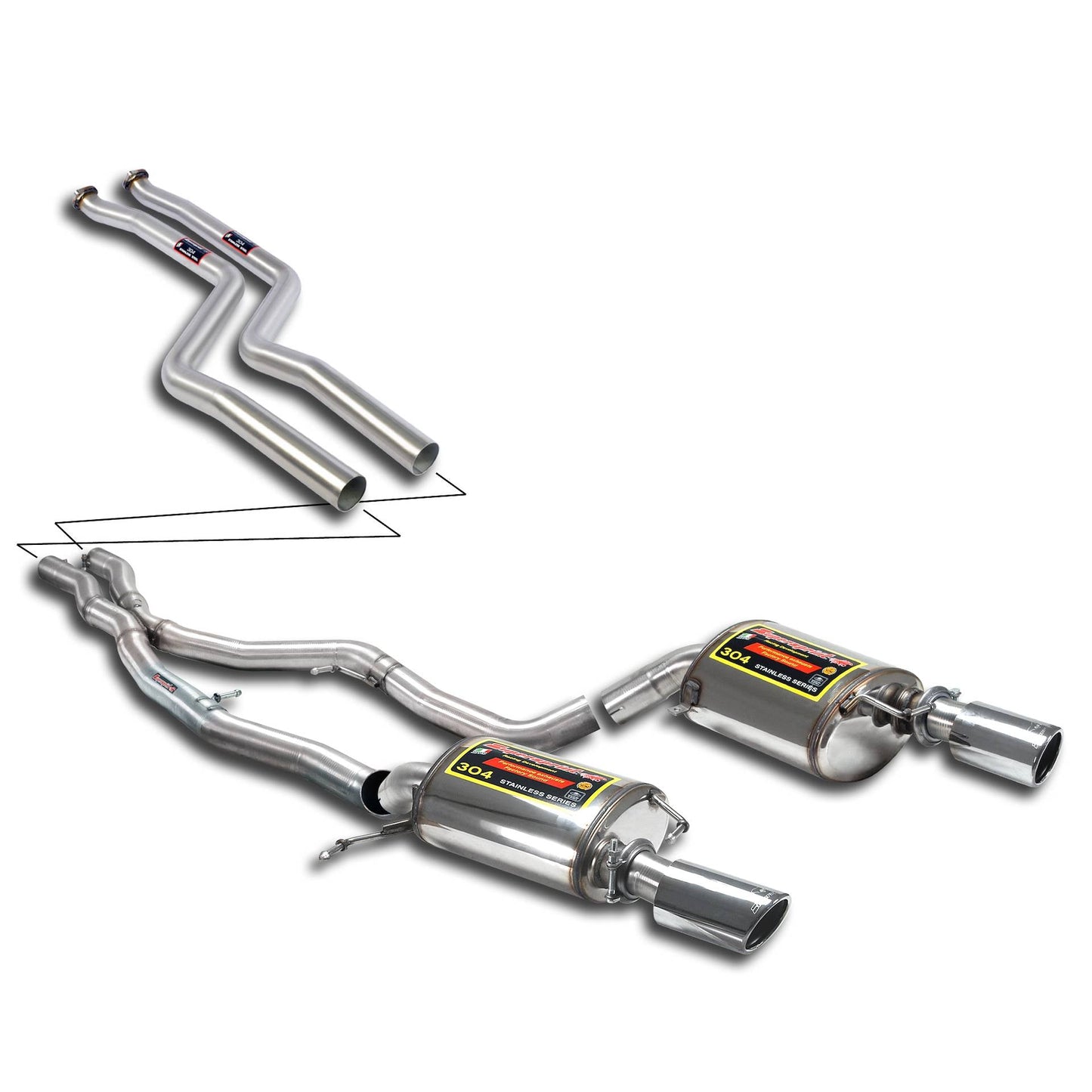 Supersprint BMW E92 Sport Sound Kit-Exhaust-Silicon Valley Bimmer