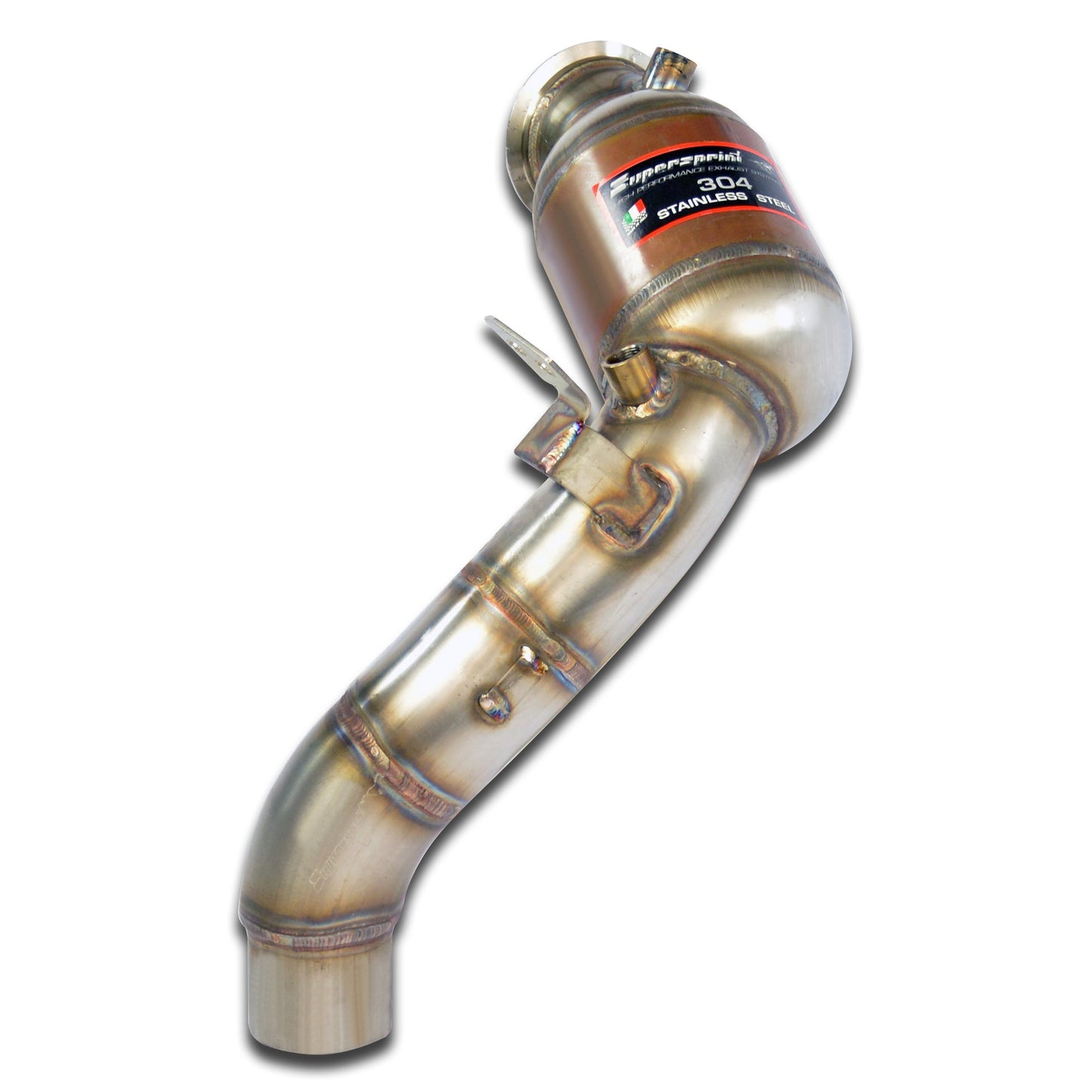 Supersprint BMW F06 M6 Gran Coupè Turbo Downpipe Kit + Metallic Catalytic Converter Left-Exhaust-Silicon Valley Bimmer