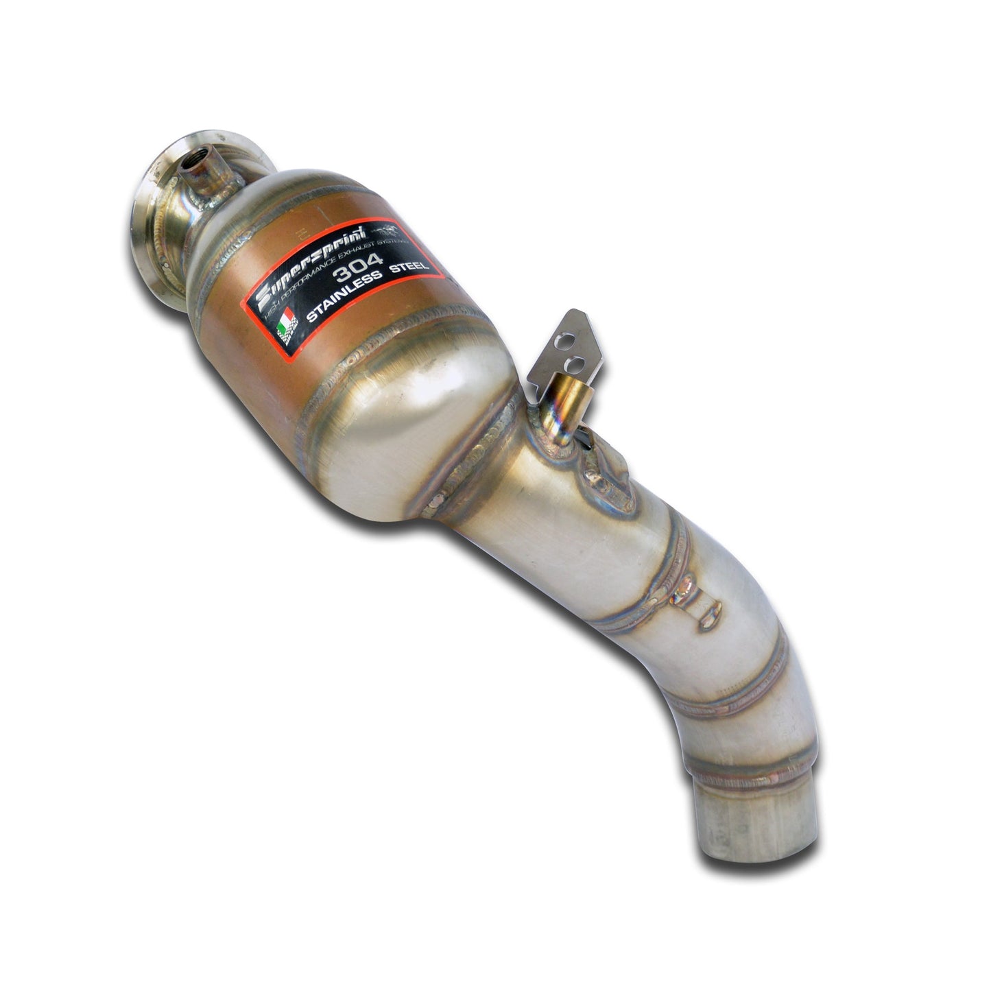 Supersprint BMW F06 M6 Gran Coupè Turbo Downpipe Kit + Metallic Catalytic Converter Right-Exhaust-Silicon Valley Bimmer