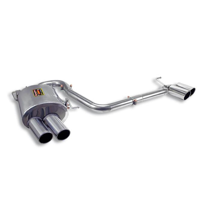 Supersprint BMW F10 / F11 Rear Exhaust Right Oo80 - Left Oo80 "Power Loop"-Exhaust-Silicon Valley Bimmer