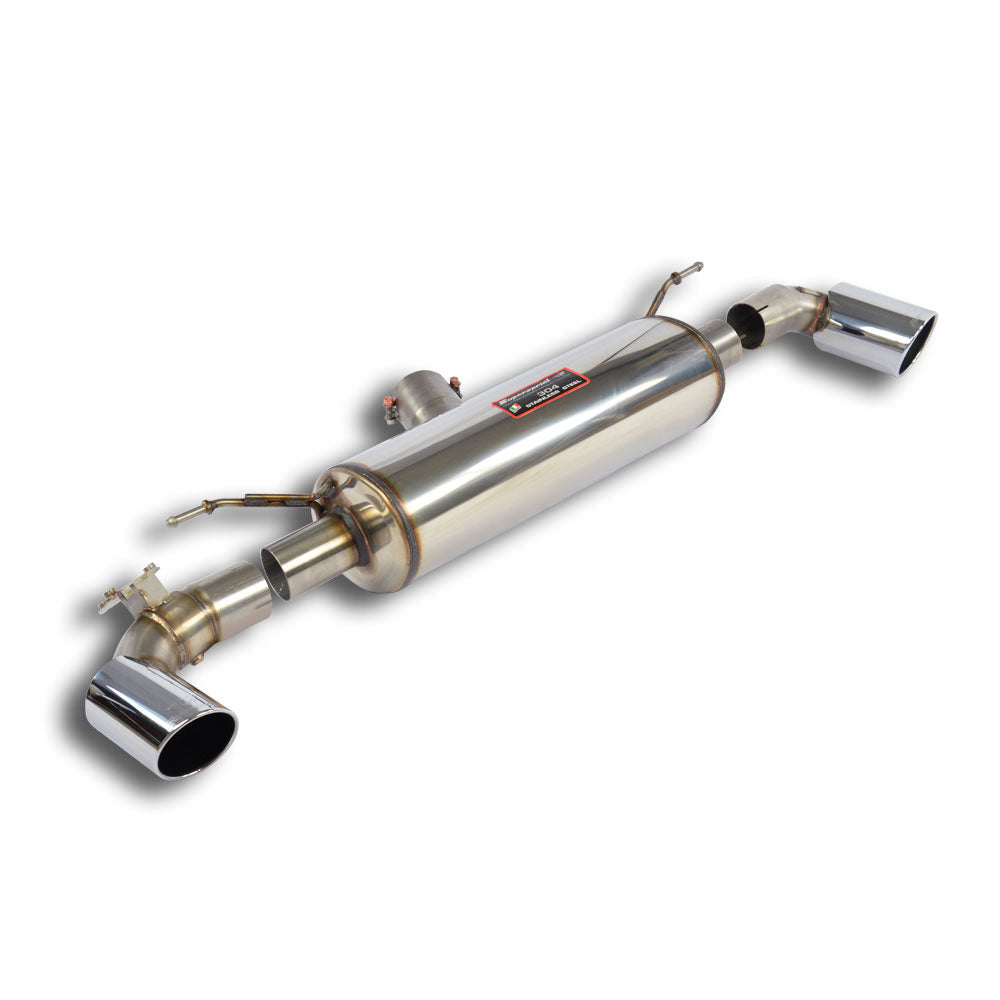 Supersprint BMW F22 2 Series Coupè 2013 -> 2017 Rear Exhaust Right O100 - Left O100 With Valve-Exhaust-Silicon Valley Bimmer