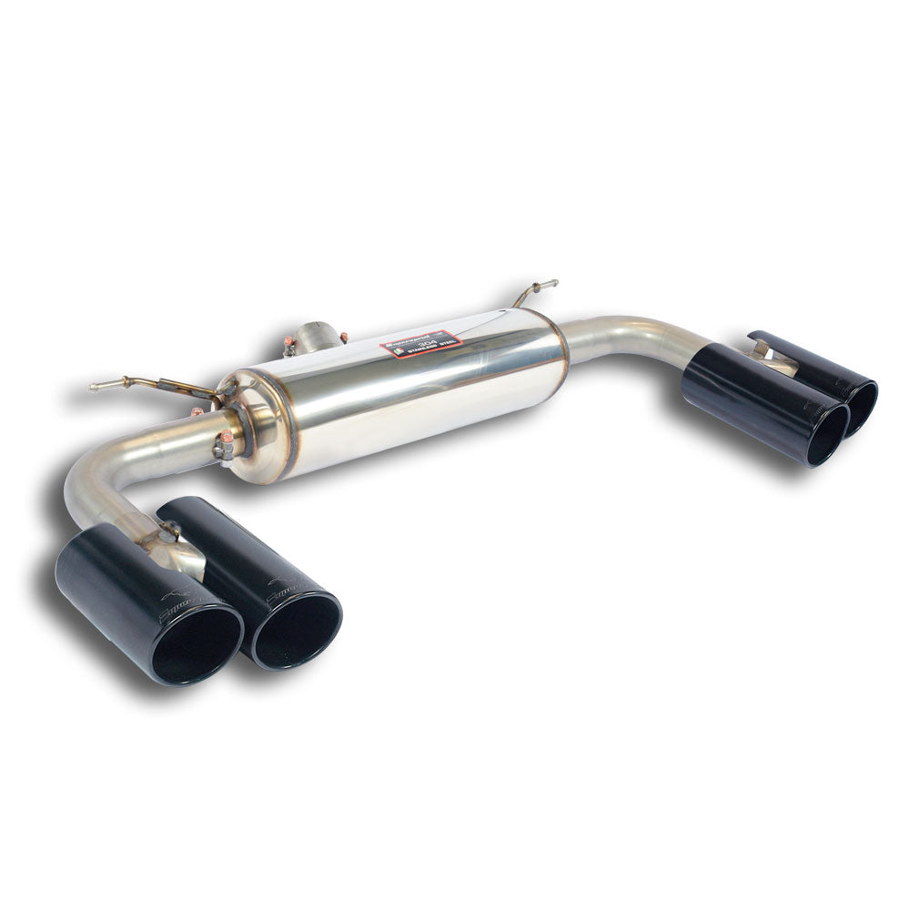 Supersprint BMW F87 M2 (N55) Rear Exhaust Right Oo90 - Left Oo90 "Gun Metal Grey"-Exhaust-Silicon Valley Bimmer